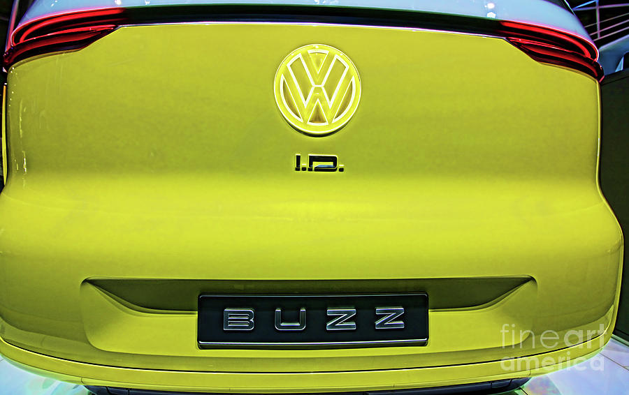 VW ID Buzz Concept 9830 Photograph by Jack Schultz