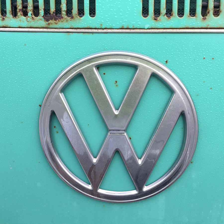 VW Logo Photograph by Art Block Collections