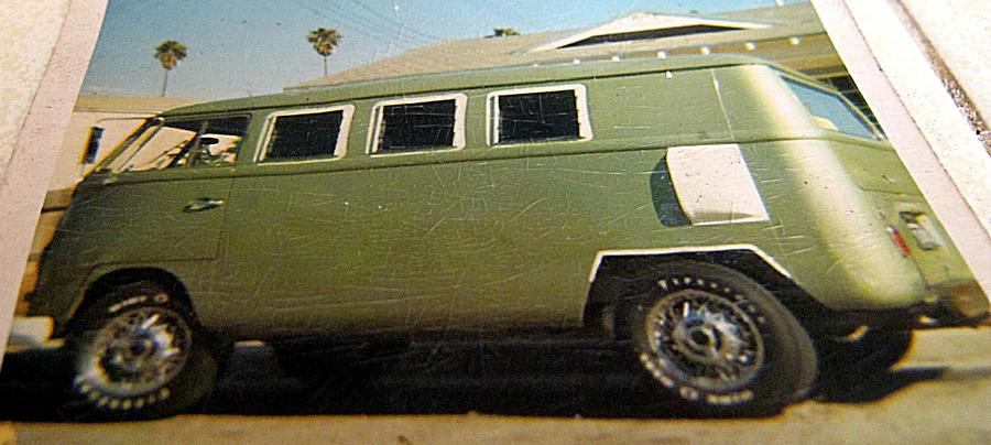 Vw Van 40 Years Ago In San Pedro Ca Photograph by John King I I I