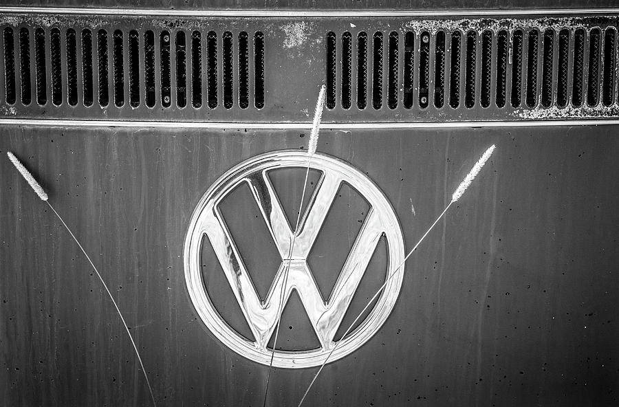 VW Van Logo Photograph by Marilyn Hunt