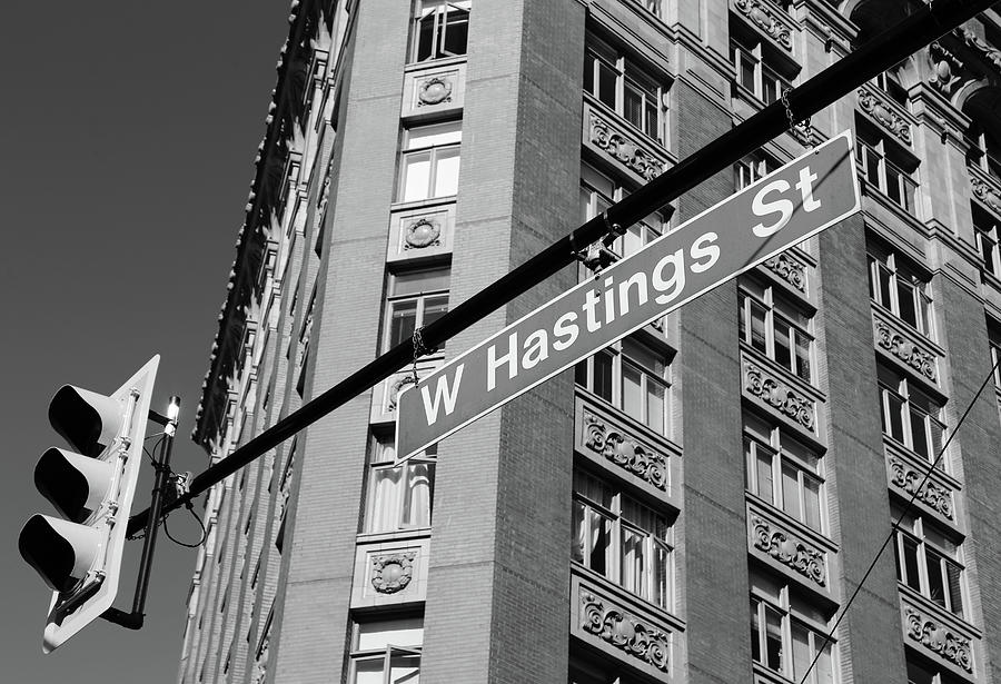 W Hastings Street  Photograph by J C