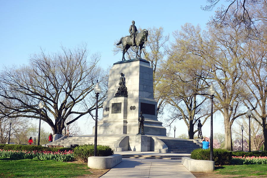 W. T. Sherman Monument Photograph