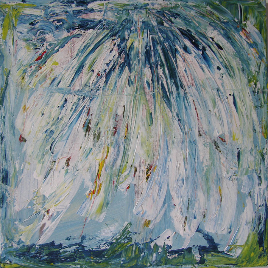 W24 - foru II Painting by KUNST MIT HERZ Art with heart