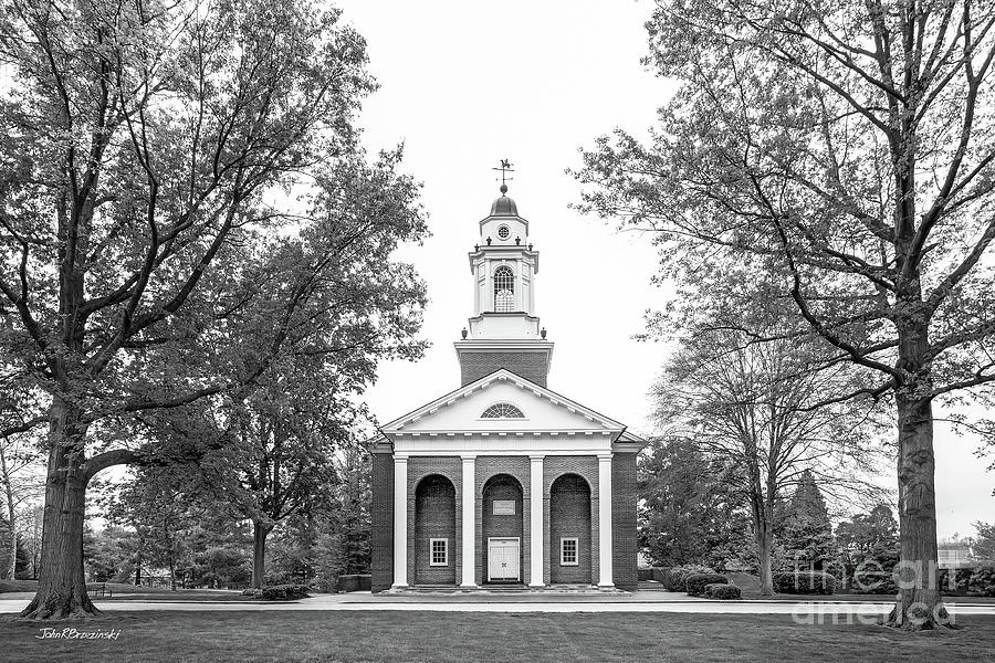 Architecture Photograph - Wabash College Chapel by University Icons