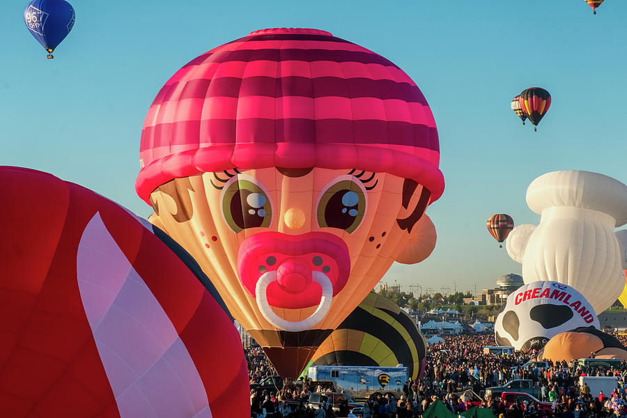 Wacky Binky Balloon Photograph by Tom Singleton