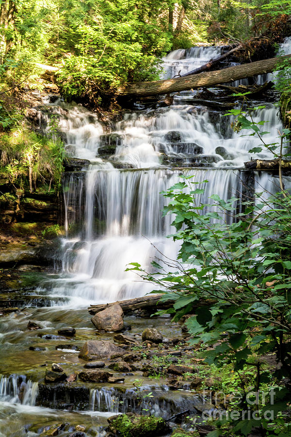 Wagner Falls Photograph by Deborah Klubertanz - Fine Art America