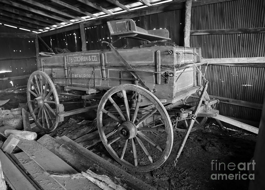 Wagon made in Owensboro Kentucky Photograph by Dwight Cook Fine Art