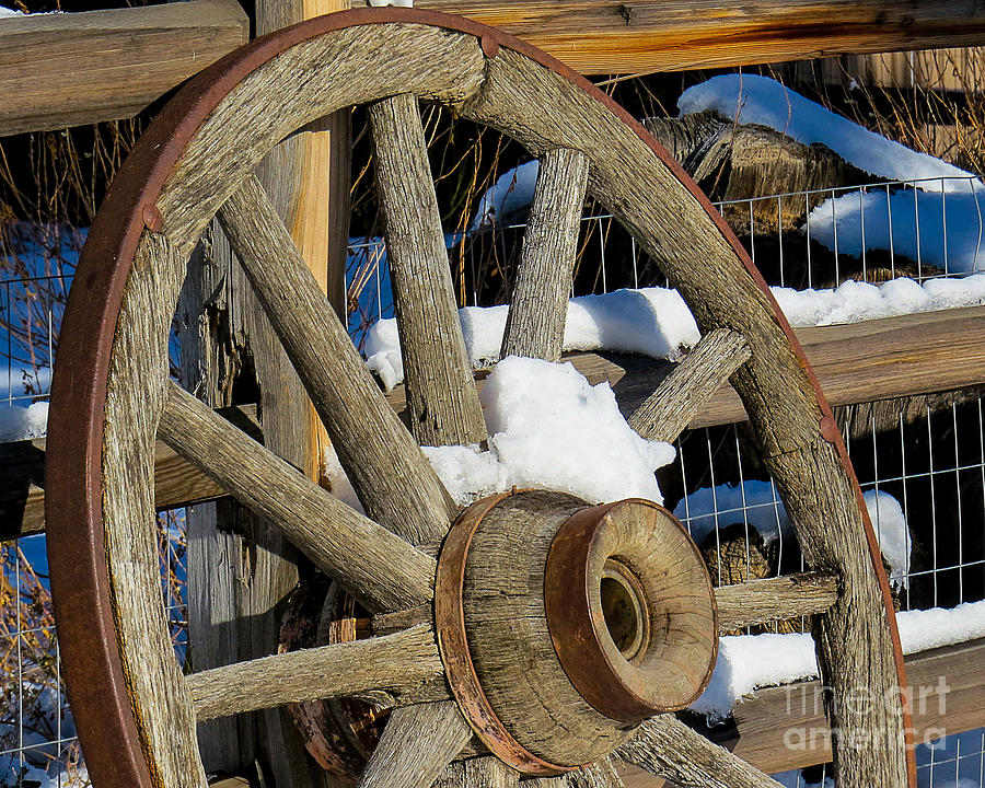 Wagon Wheel 1 Photograph by Christy Garavetto