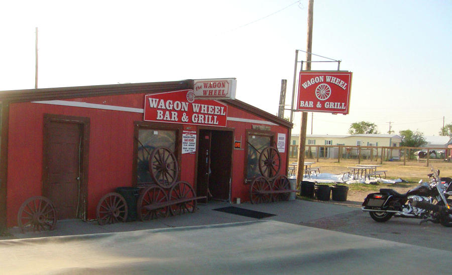 Wagon Wheel Bar and Grill Photograph by Imagery-at- Work