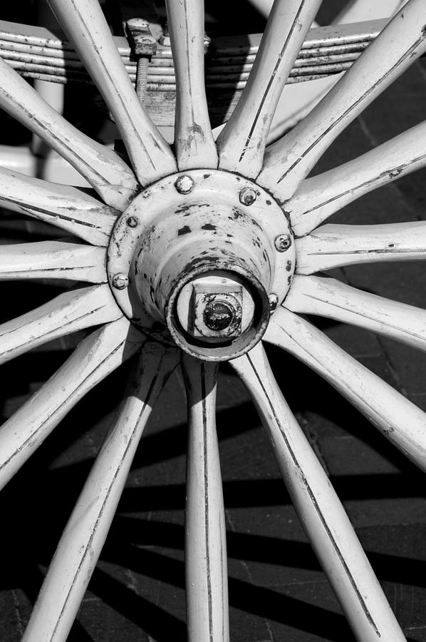 Wagon Wheel Photograph by David Weeks