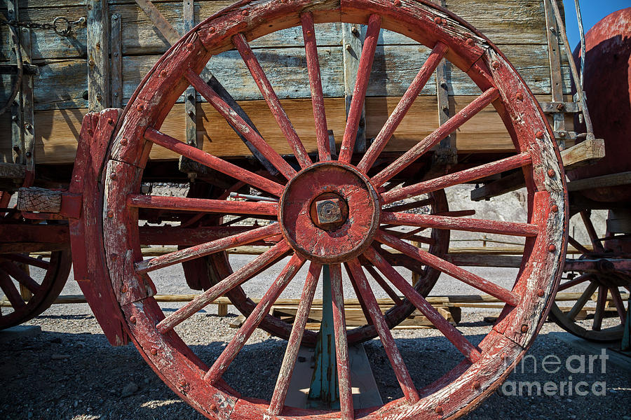 Wagon Wheel Photograph by Jim West