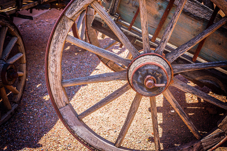 Wagon Wheel Photograph by Joseph S Giacalone