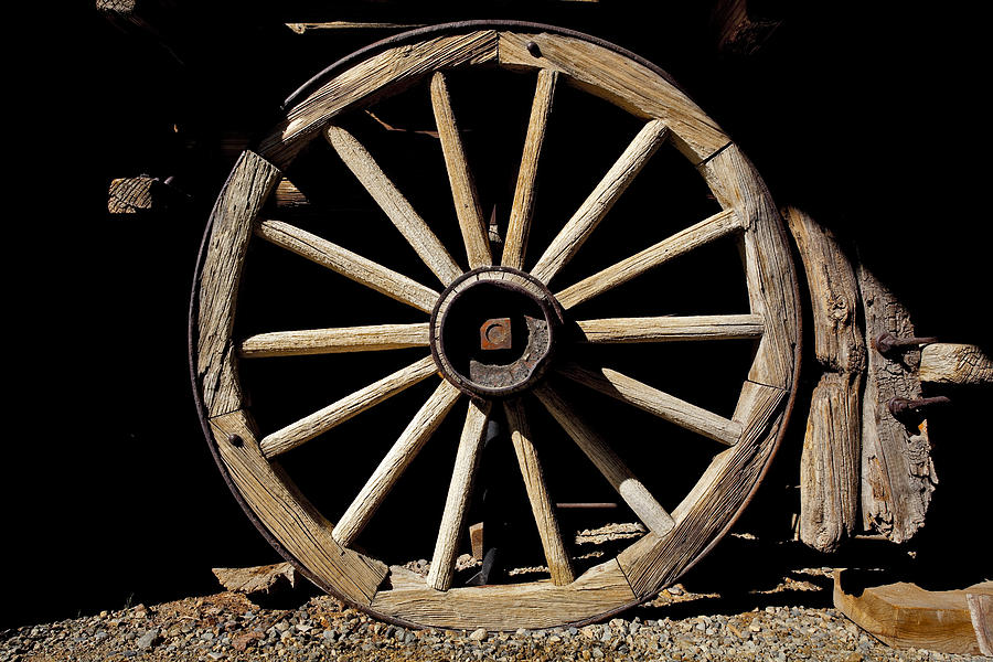 Wagon Wheel Texture by Kelley King.