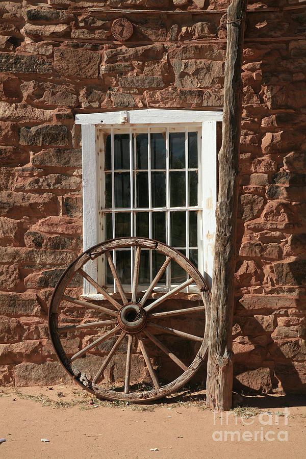 Wagon Wheel Photograph by Timothy Johnson