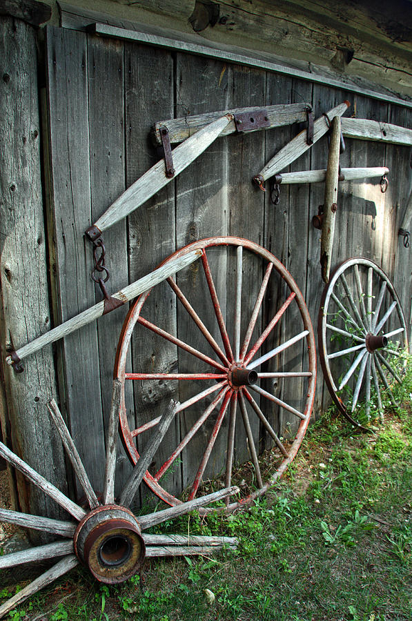Wagon Wheels Photograph by Joanne Coyle