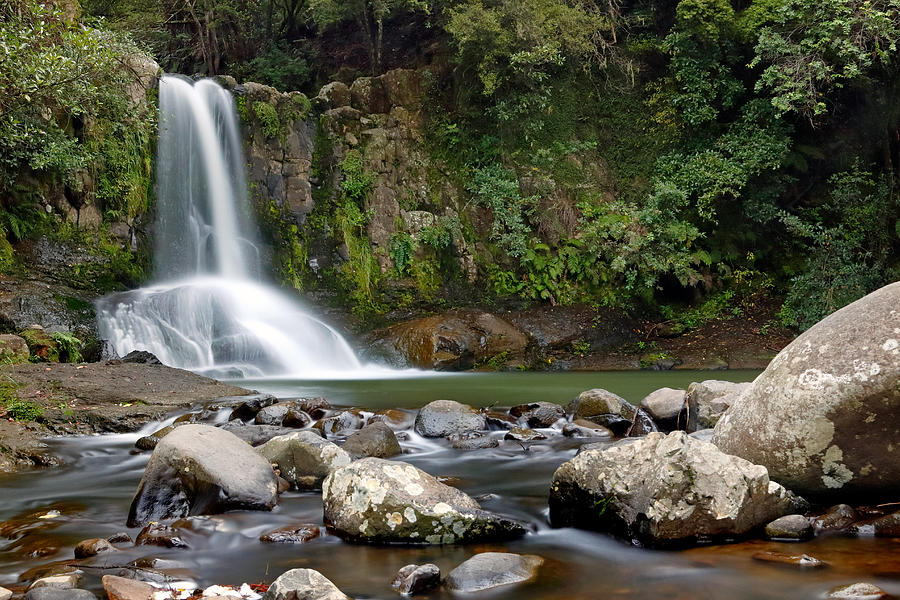 Waiau Falls Photograph by Nicholas Blackwell