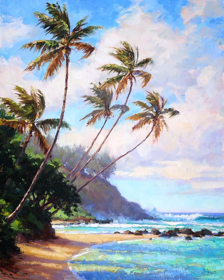 Waicoco Beach 2 Painting by Jenifer Prince - Fine Art America