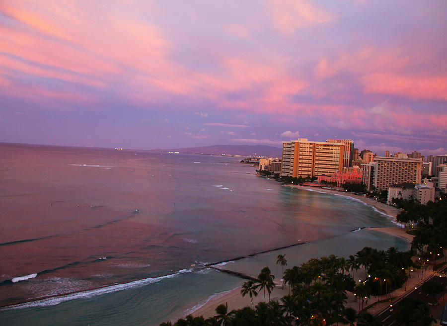 Waikiki beach Photograph by Sergey  Nassyrov
