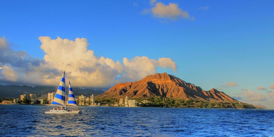 Waikiki Cruising Photograph by Brian Governale