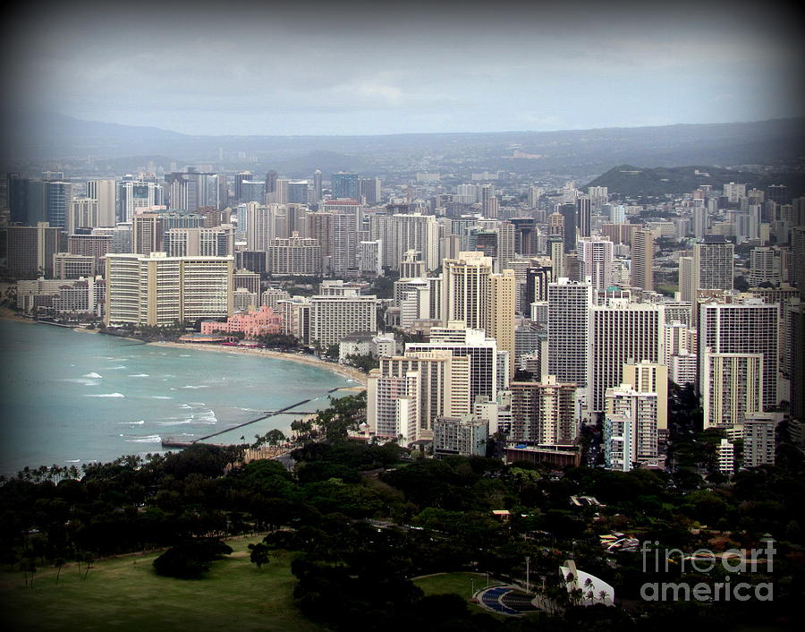 Waikiki Photograph - Waikiki by Joy Patzner Waikiki Photograph - Waikiki by Joy Patzner