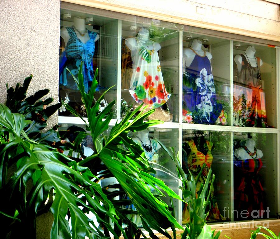 Waikiki Windows Photograph by Mary Deal