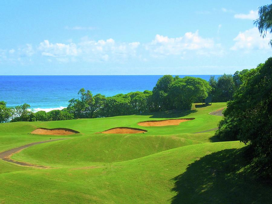 Wailua Golf Course Hole 17 Photograph by Scott Carda Fine Art America