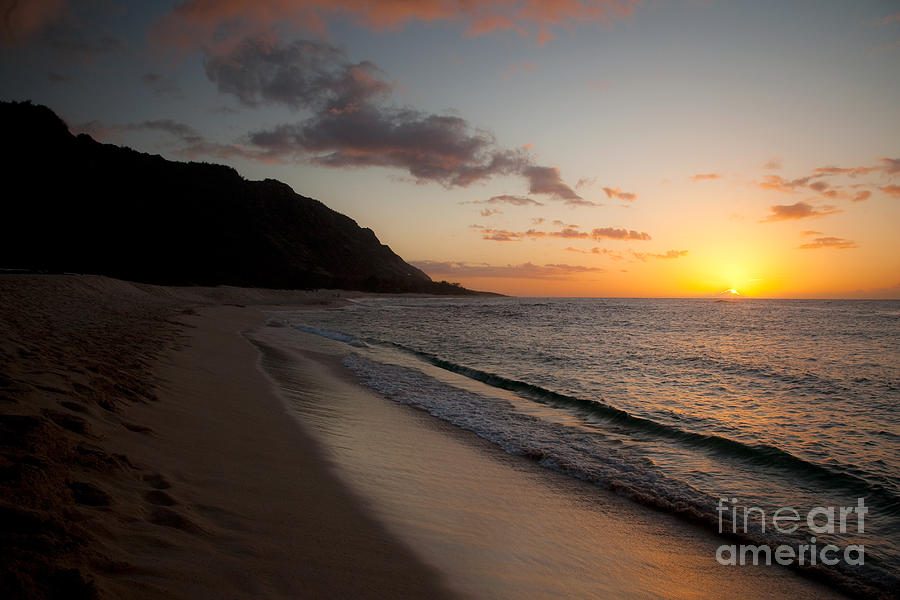 Sunset Photograph - Wailua Sunset by Craig Ellenwood