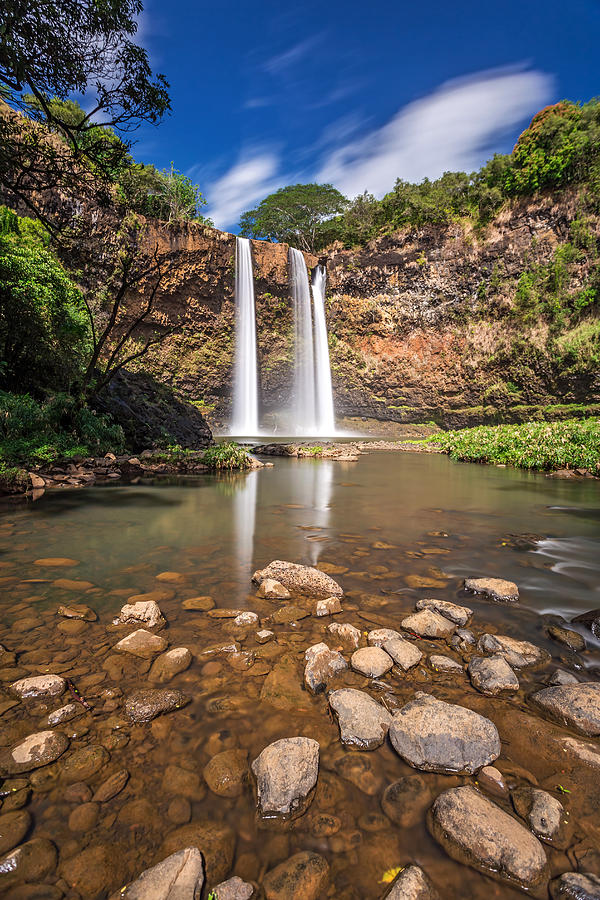 Wailua Waterfall Kauai Photograph by Pierre Leclerc Photography
