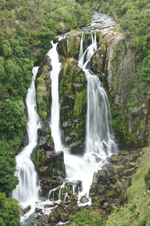 New Zealand Photograph - Waipunga Falls, NZ by Brandy Herren