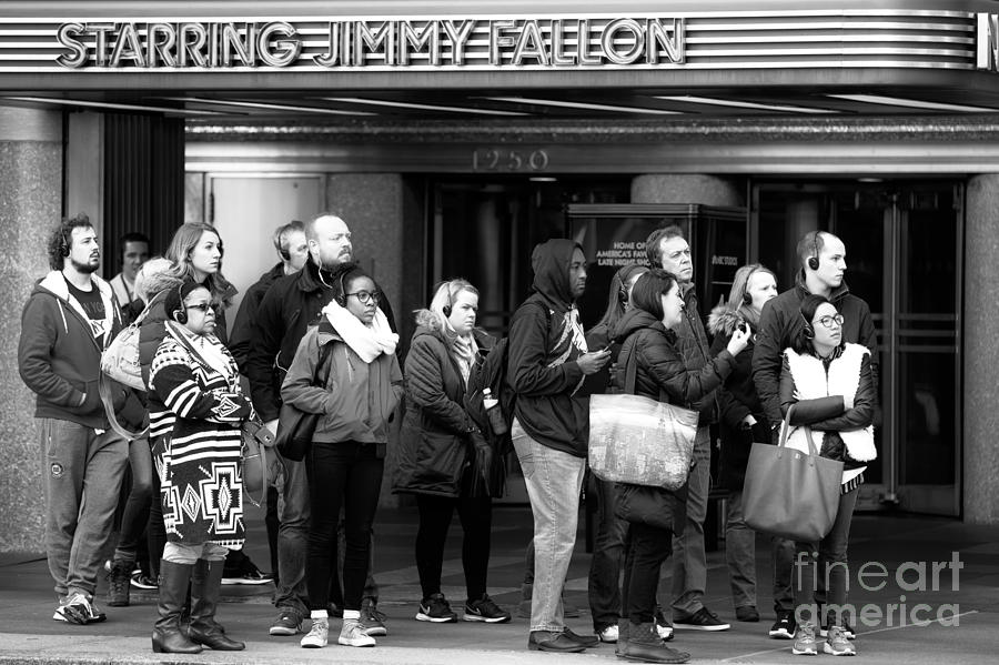 New York City Photograph - Waiting and Waiting in New York City by John Rizzuto