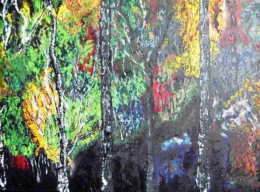 Representational Landscape Painting - Waiting for Fall SOLD by Christopher Green Representational Landscape Painting - Waiting for Fall SOLD by Christopher Green