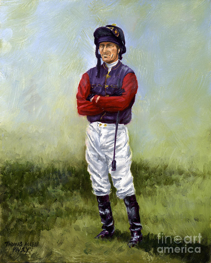 Derby Painting - Waiting For The Queen by Thomas Allen Pauly Derby Painting - Waiting For The Queen by Thomas Allen Pauly