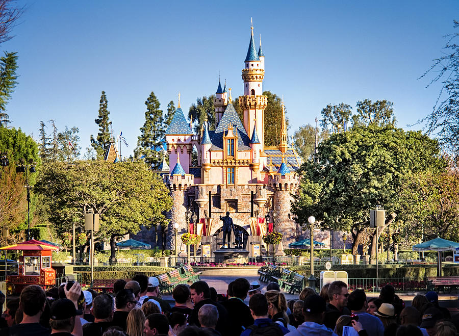 Castle Photograph - Waiting for the Rope Drop - January 24, 2015 by Todd Young