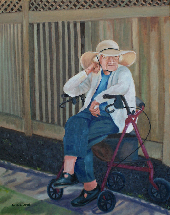 Waiting Painting by Jill Ciccone Pike