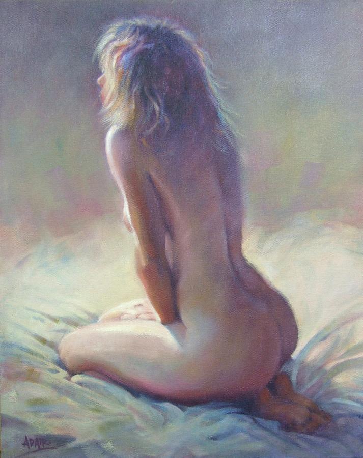 Nude Painting - Wake in Light by Pauline Adair
