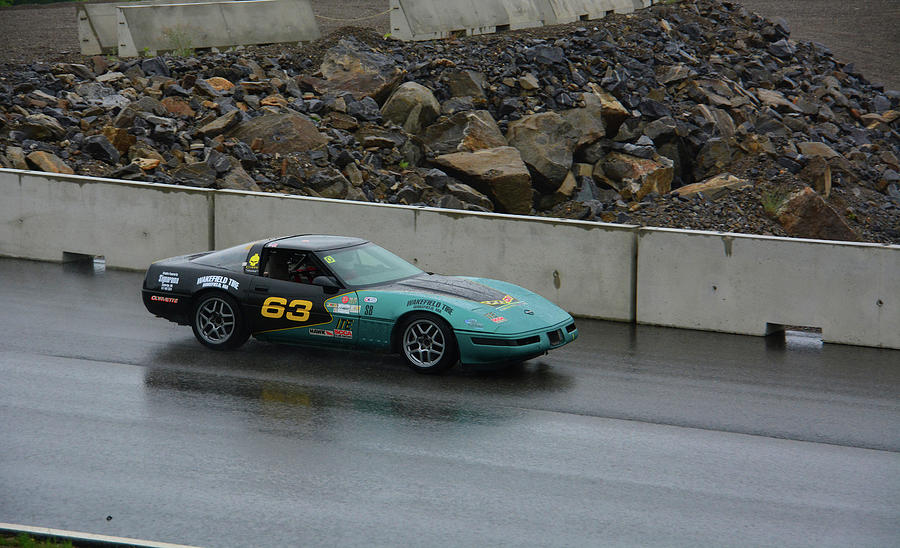 Wakefield Tire 63 Corvette Photograph by Mike Martin