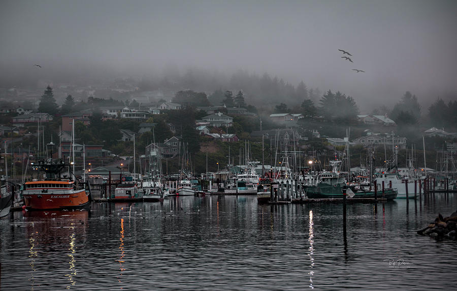 Waking up in a small coastal town Photograph by Bill Posner