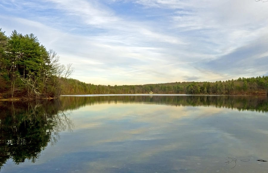 Walden Pond Photograph by Frank Winters