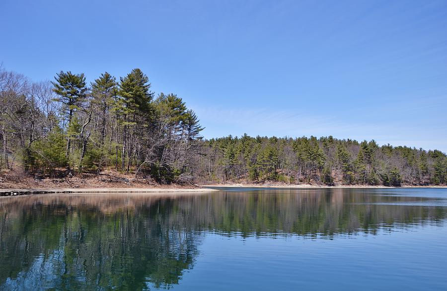 Walden Pond In April Photograph By Deborah Hochhauser Fine Art America