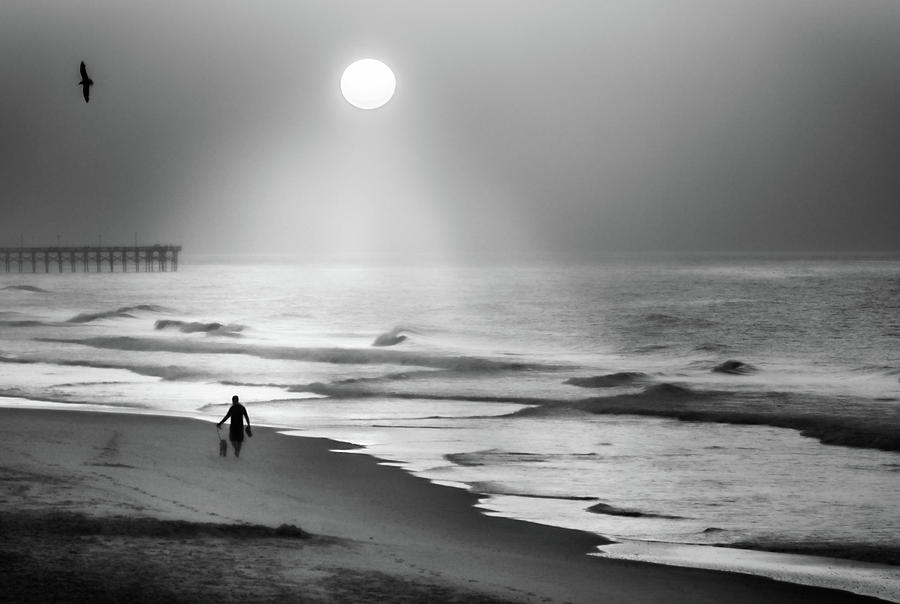 Walk Beneath The Moon Photograph by Karen Wiles