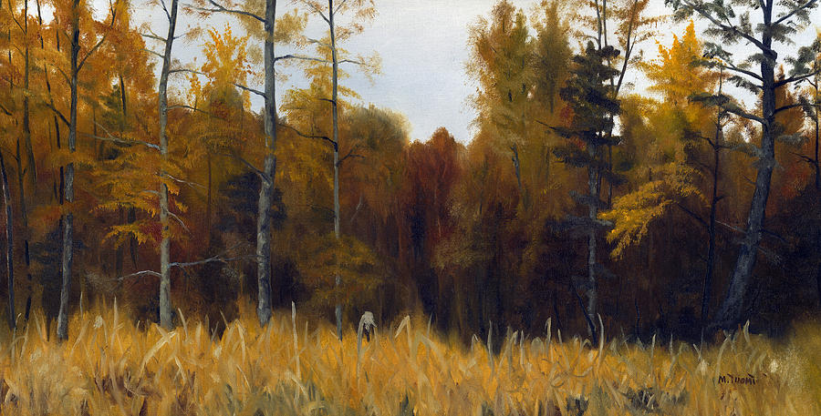 Fall Painting - Walk Right In by Mary Tuomi