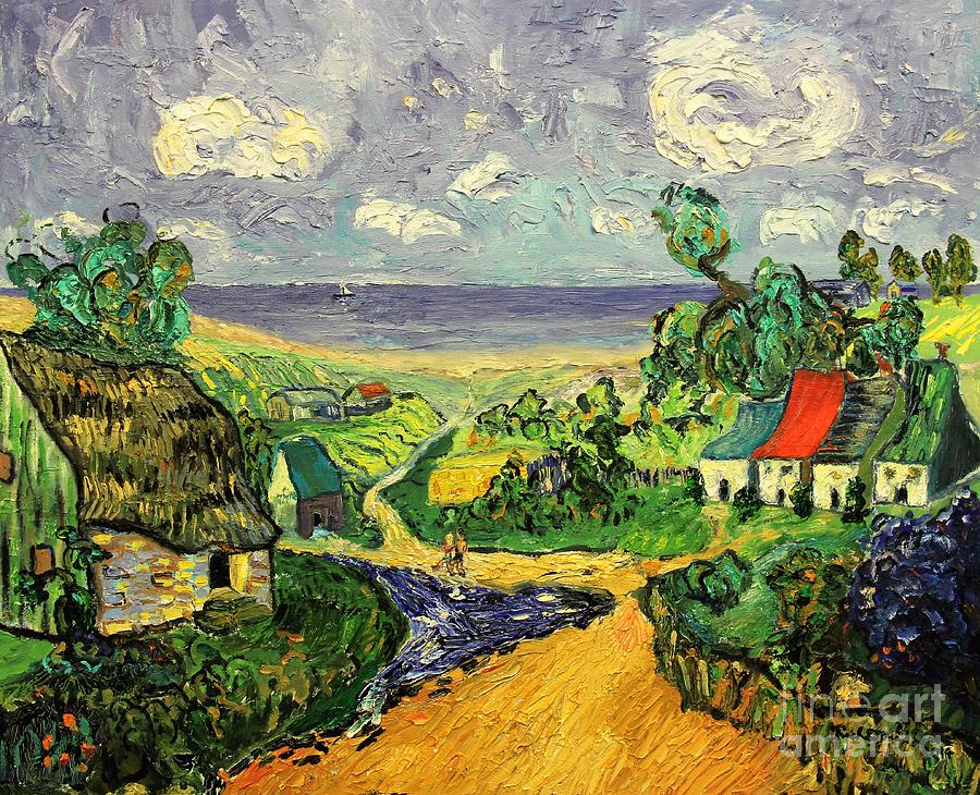 Vincent Van Gogh Painting - Walk to the Beach by Rich Donadio