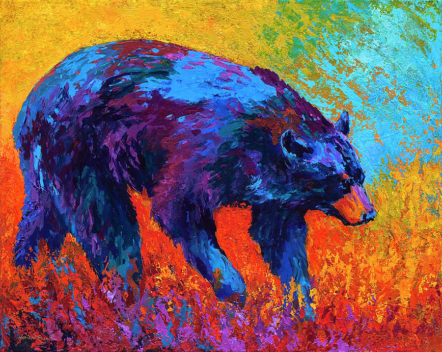 Wildlife Painting - Walkabout by Marion Rose