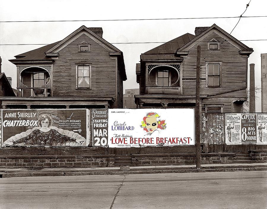 Walker Evans Love Before Breakfast poster Atlanta Georgia #1 1936-2008 Photograph by David Lee Guss