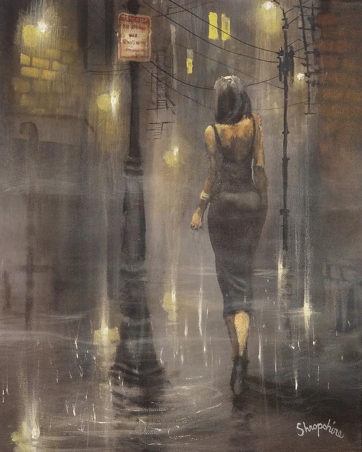 Walking After Midnight Painting by Tom Shropshire