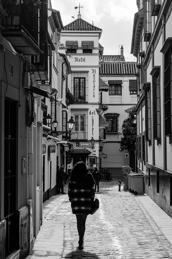 Walking Alone Photograph by AM FineArtPrints