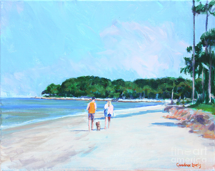 Walking Down the Isle Painting by Candace Lovely