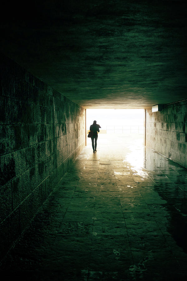Walking Into the Light Photograph by Carlos Caetano