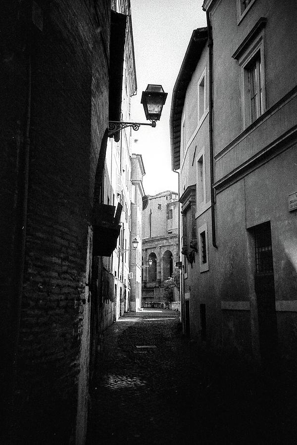 Street Photograph - Walking near the Campidoglio by Nacho Vega