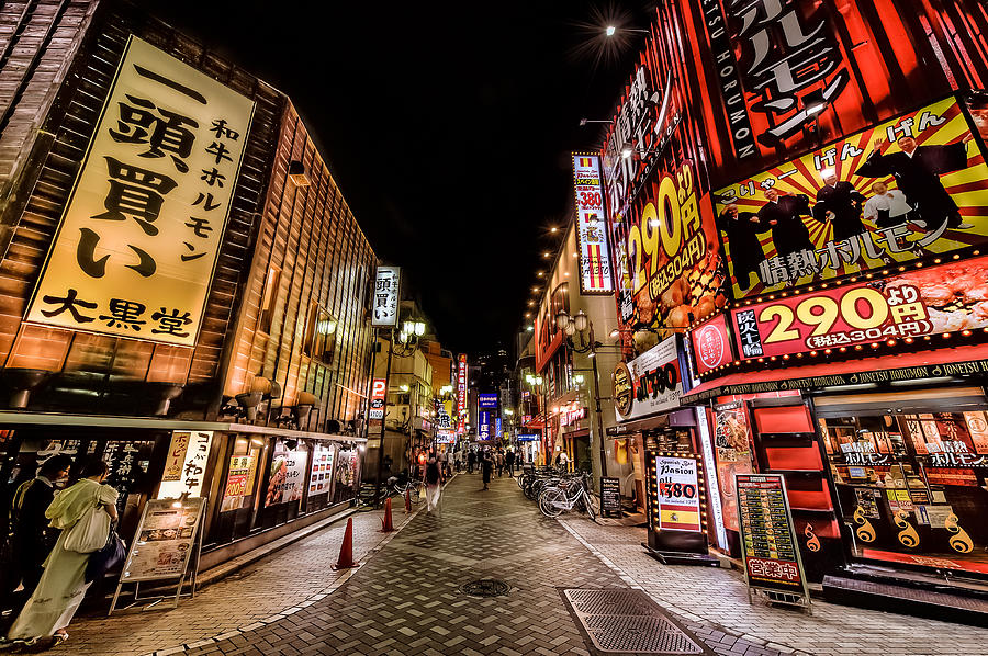 Walking the Streets of Tokyo Photograph by Bo Nielsen